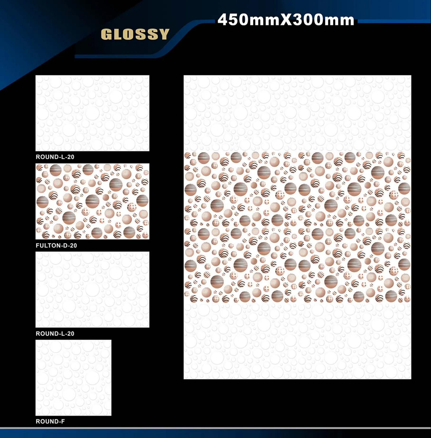12 X 18 Glossy Ado To Glexo - Design 63 - 300x450mm Glossy