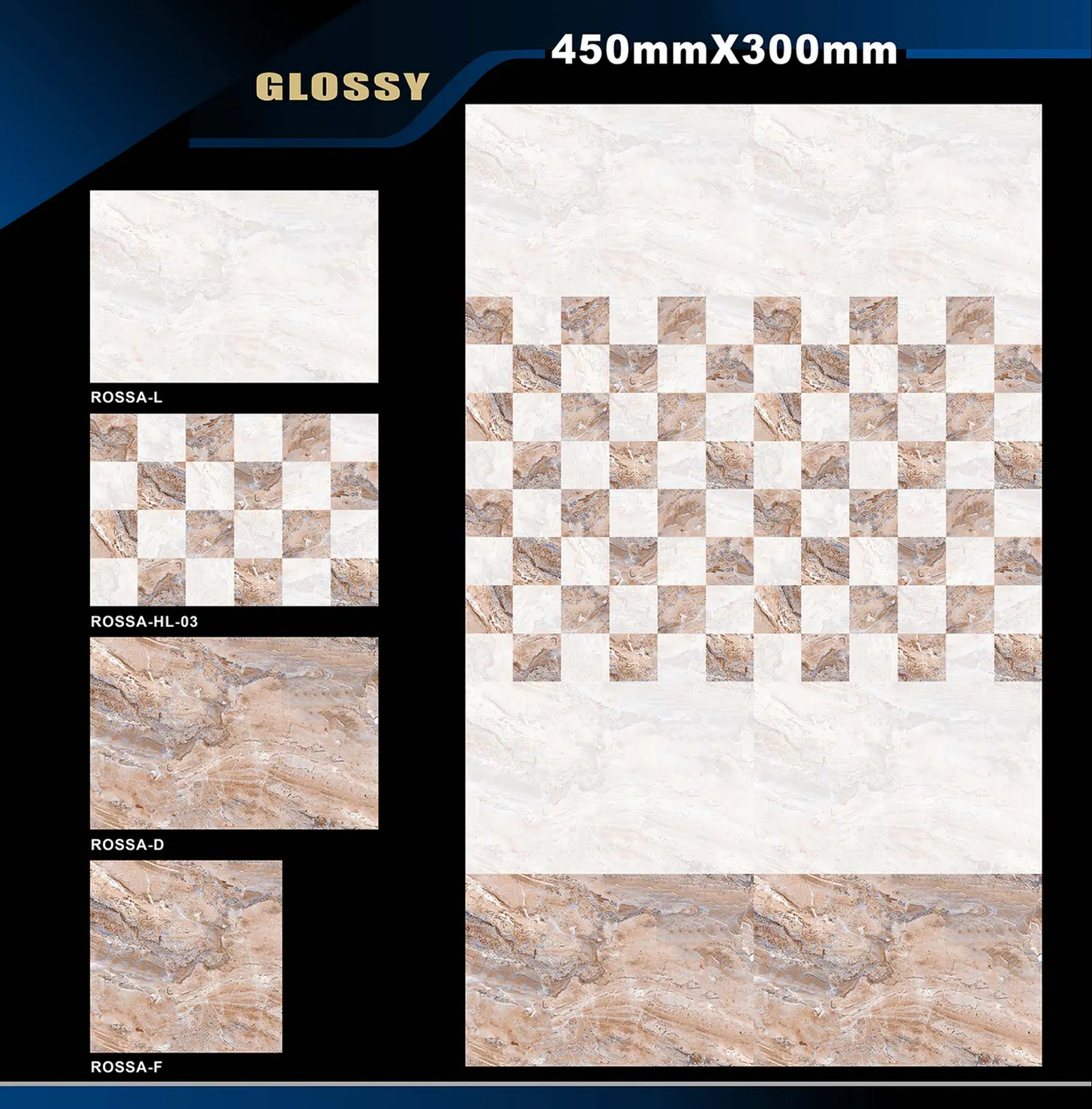 12 X 18 Glossy Rose To Zen - Design 3 - 300x450mm Glossy