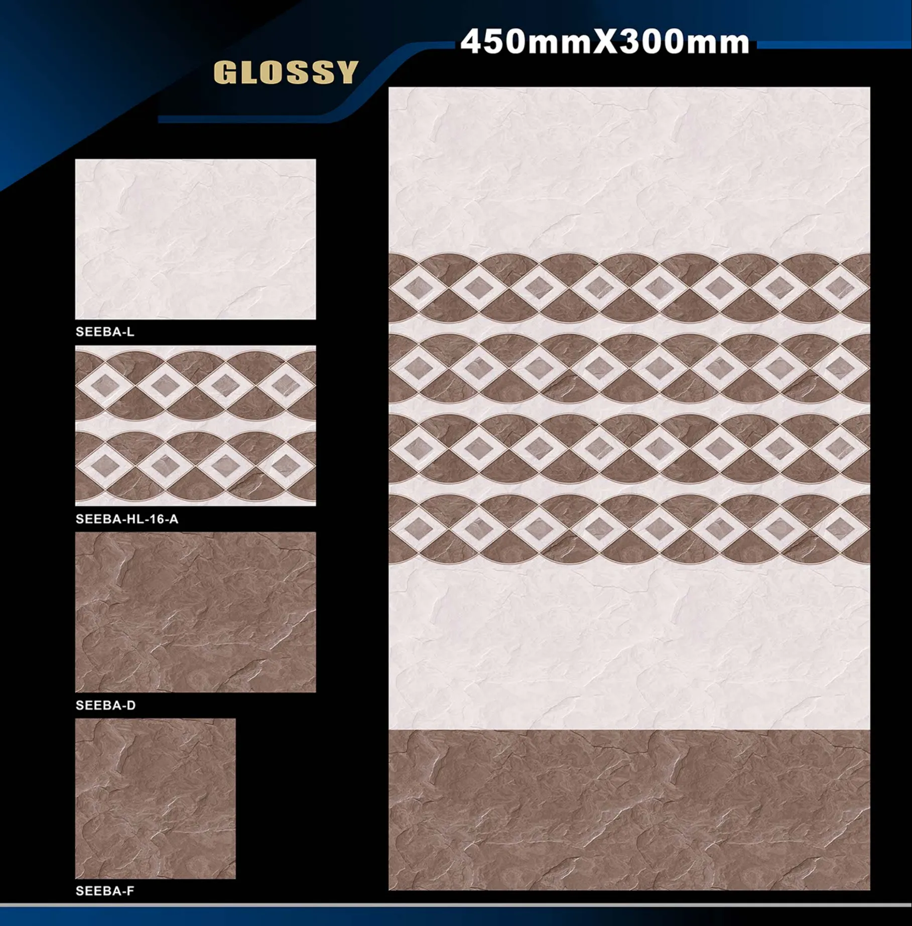 12 X 18 Glossy Rose To Zen - Design 6 - 300x450mm Glossy