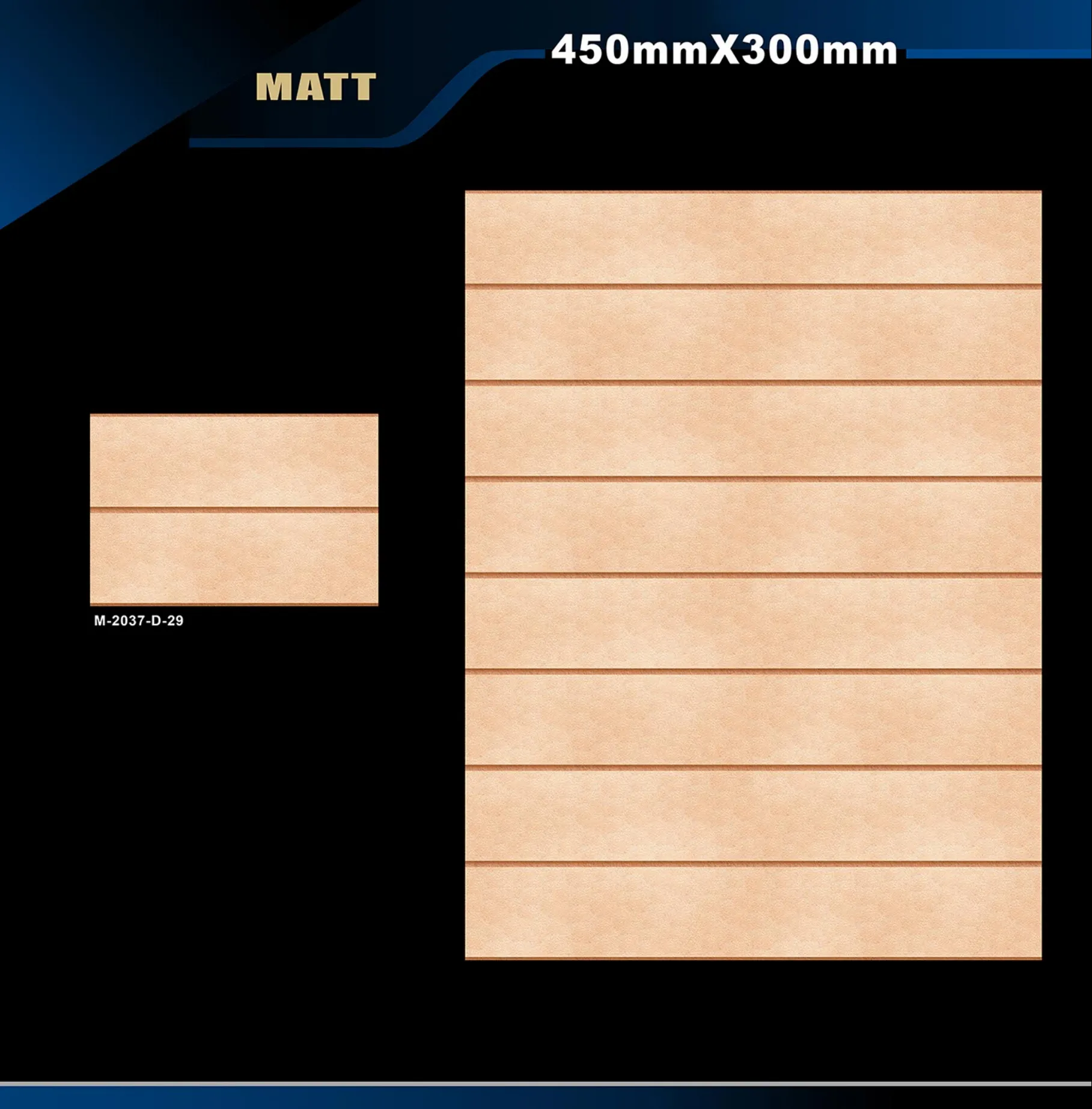 12 X 18 Matt - Design 10 - 300x450mm Matt
