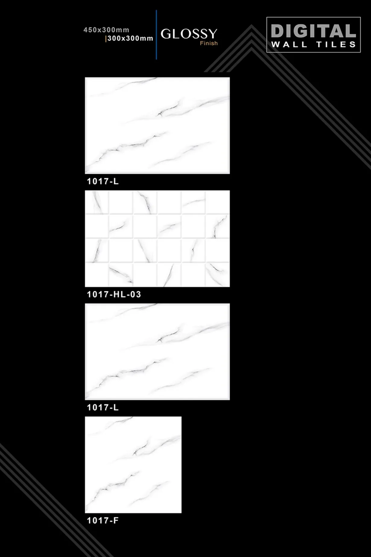 12 X 18 New Glossy 993 To Orant - Design 40 - 300x450mm Glossy