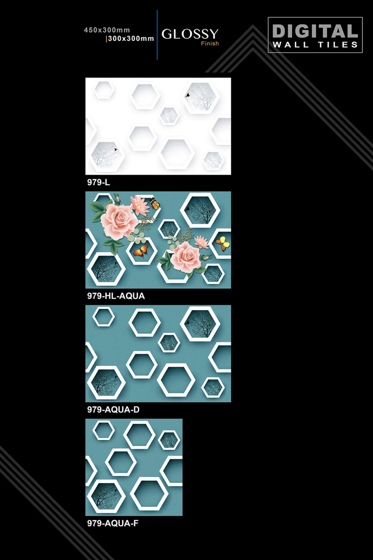 12 X 18 New Glossy - Design 9 - 300x450mm Glossy