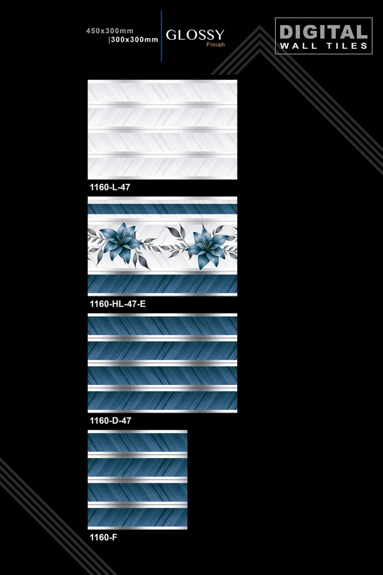 12 X 18 New Glossy - Design 77 - 300x450mm Glossy