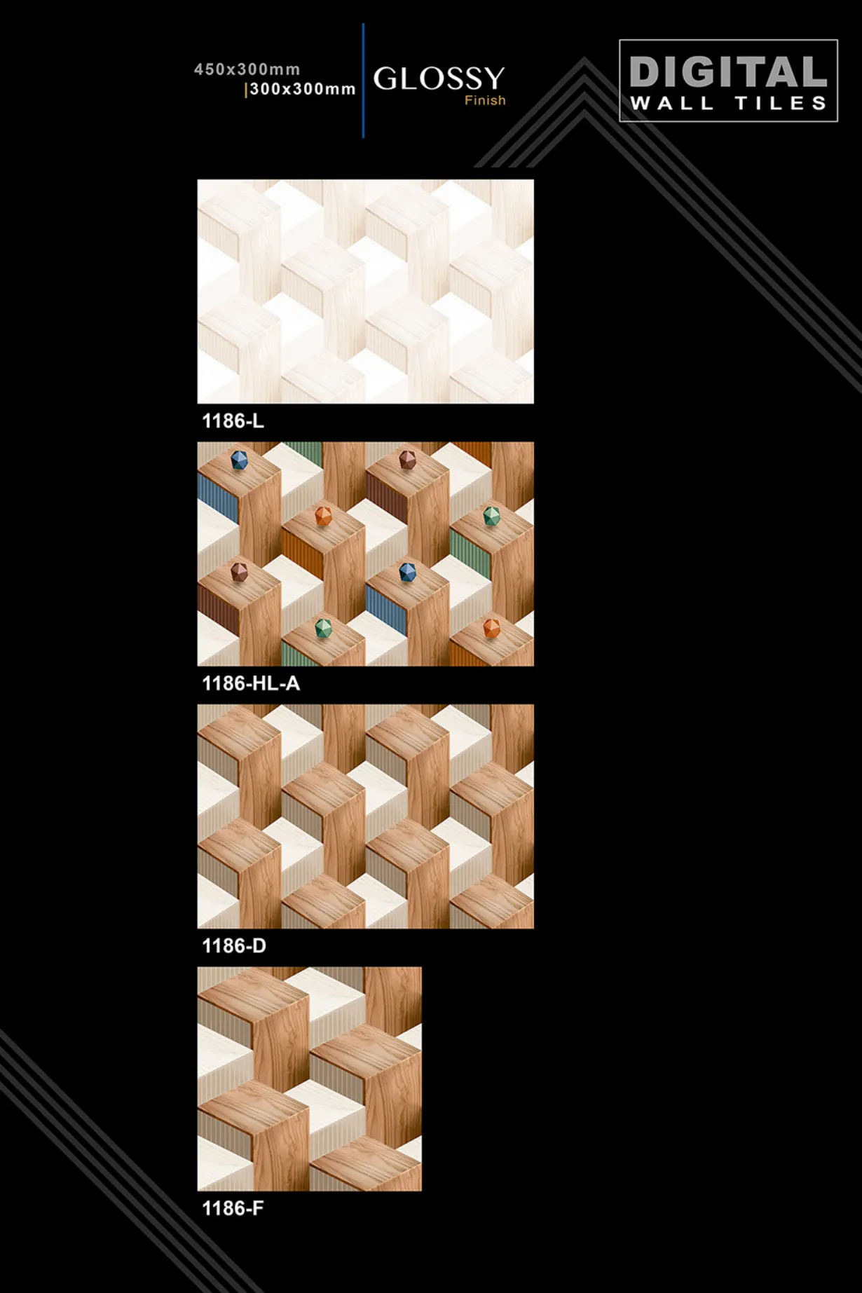 12 X 18 New Glossy - Design 86 - 300x450mm Glossy