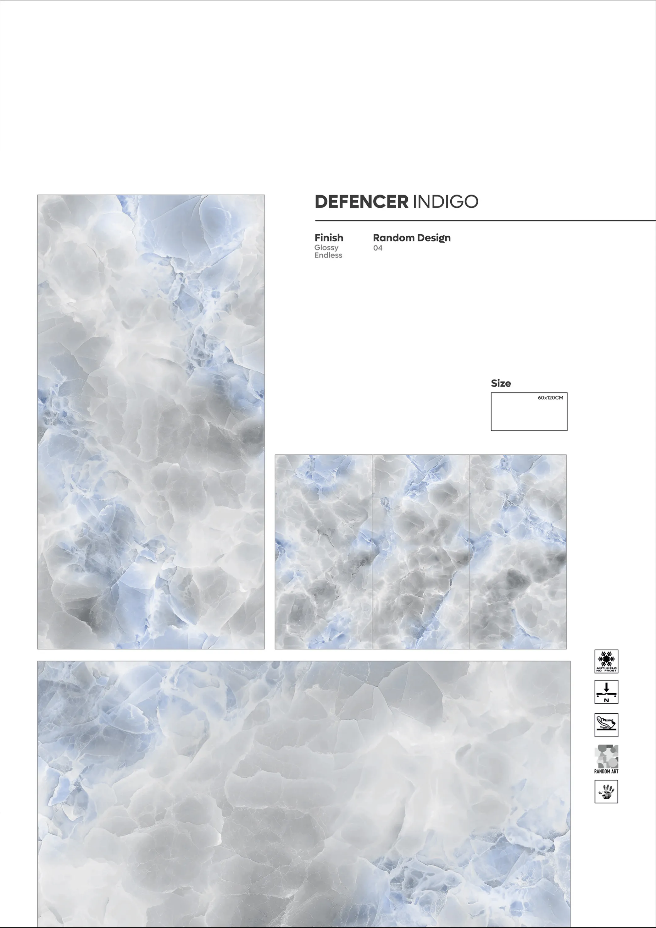 2X4 - new - Design 10 - 600x1200mm Glossy