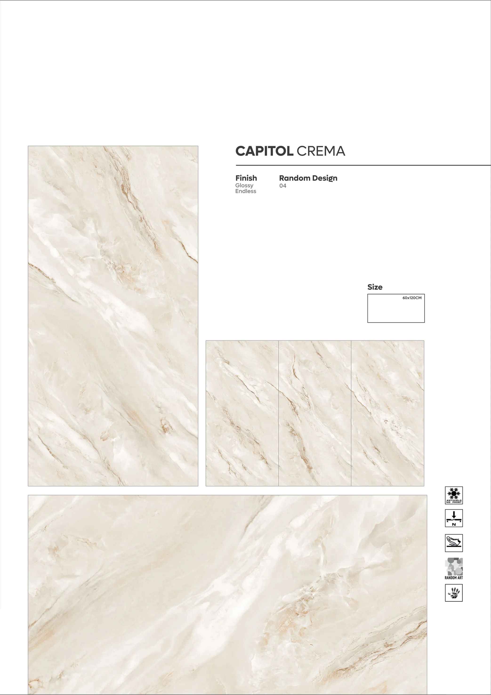 2X4 - new - Design 11 - 600x1200mm Glossy