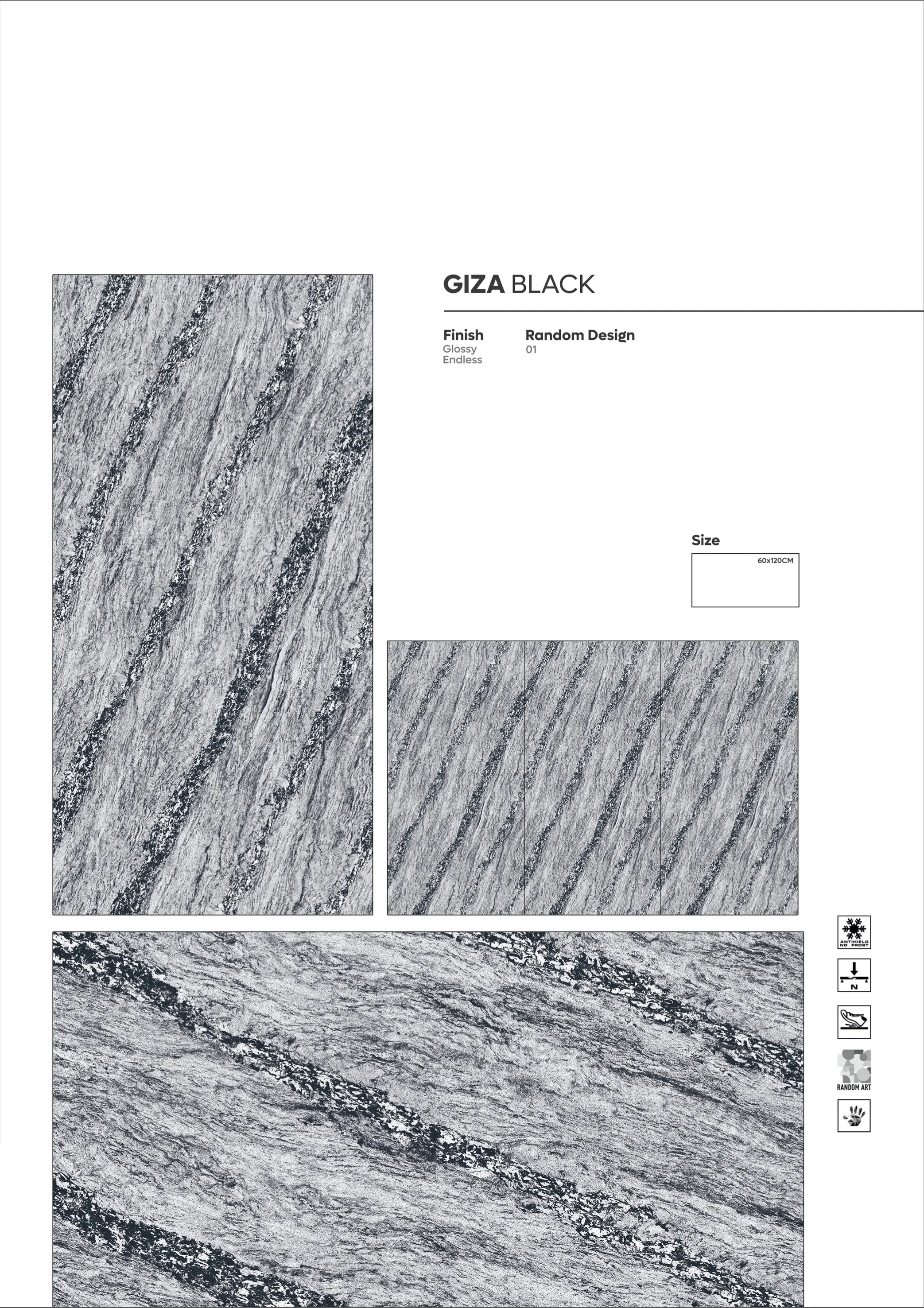 2X4 - new - Design 17 - 600x1200mm Glossy
