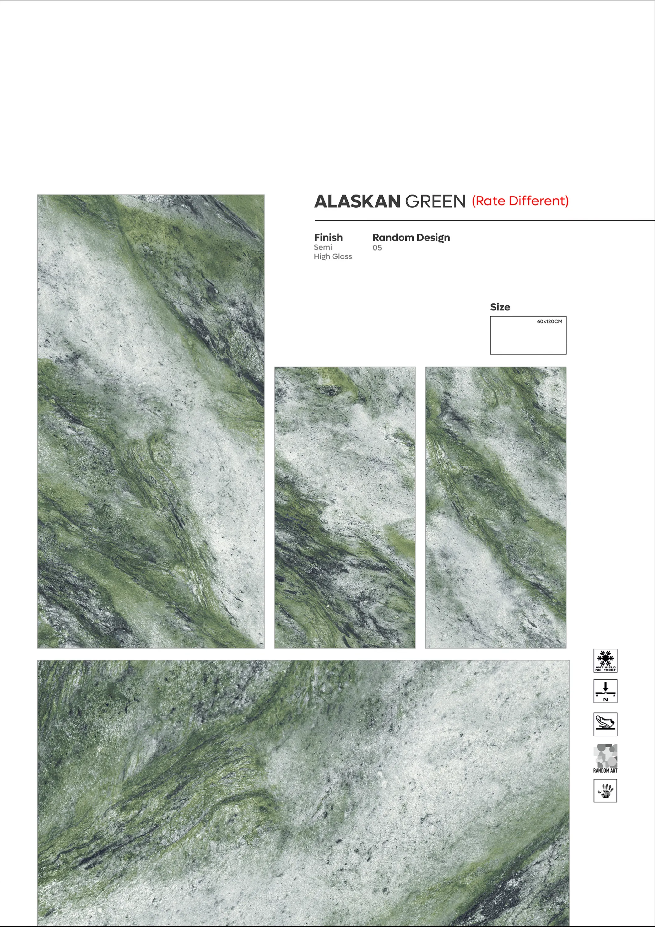 2X4 - new - Design 24 - 600x1200mm Glossy