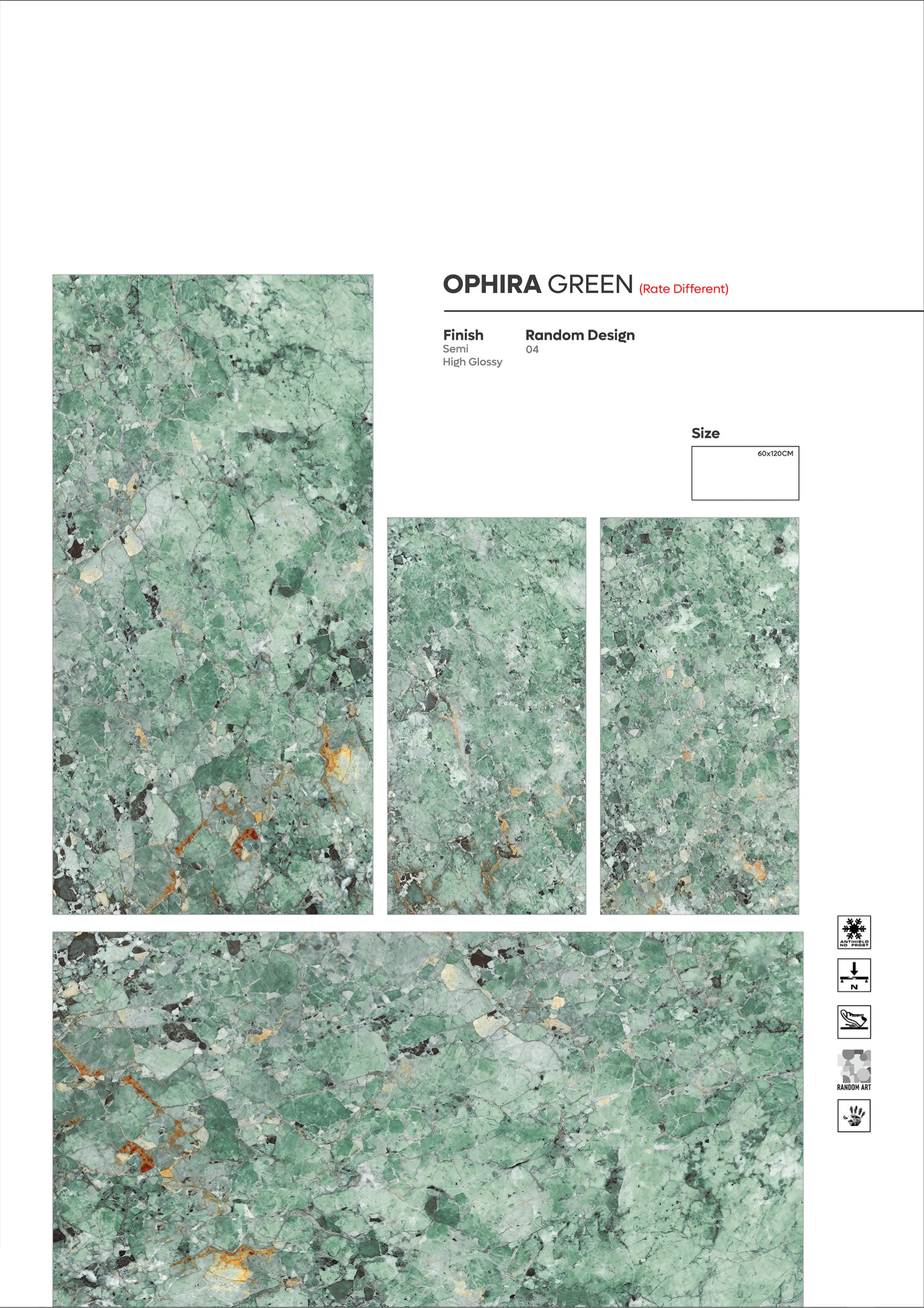 2X4 - new - Design 81 - 600x1200mm Glossy