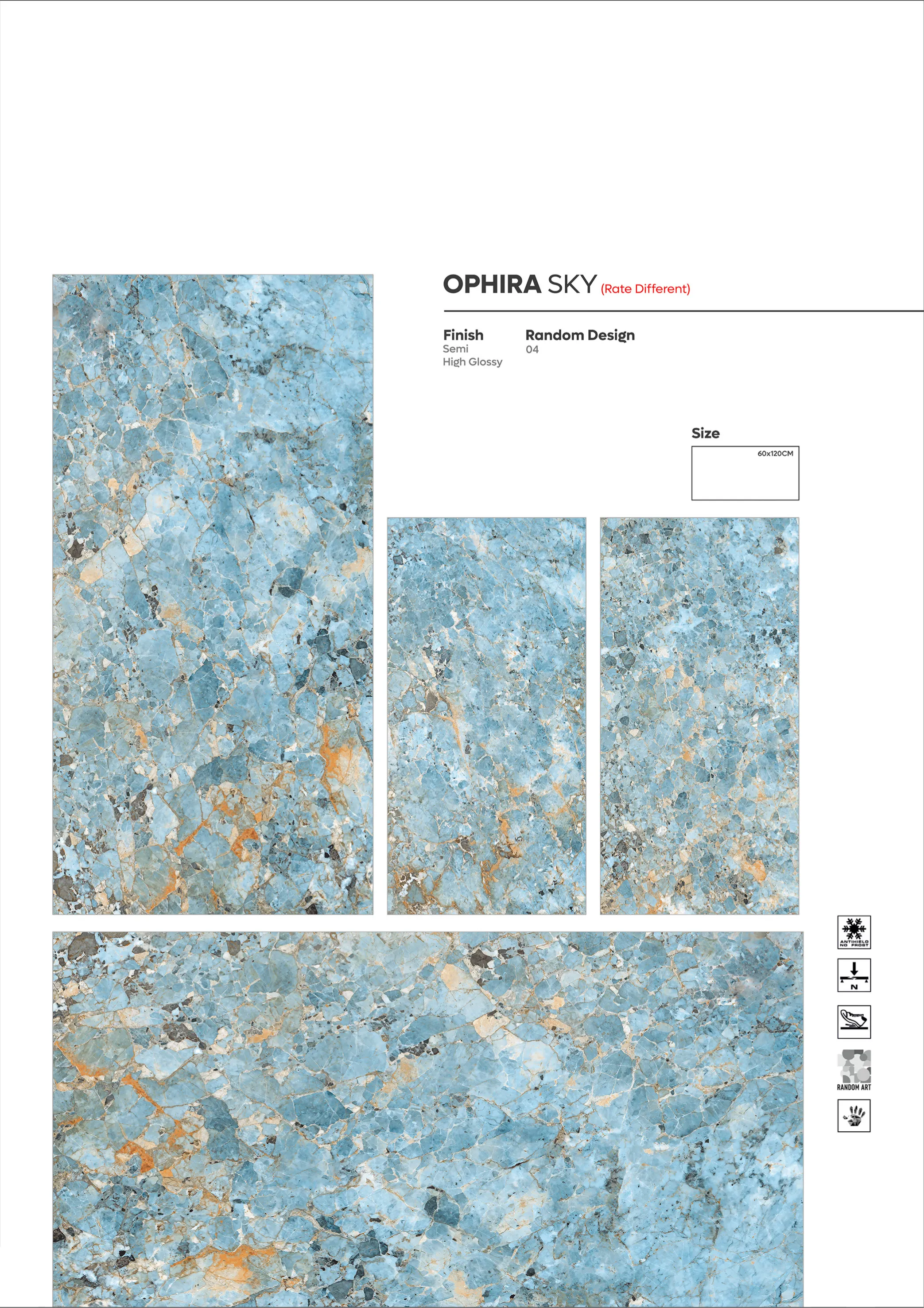 2X4 - new - Design 82 - 600x1200mm Glossy