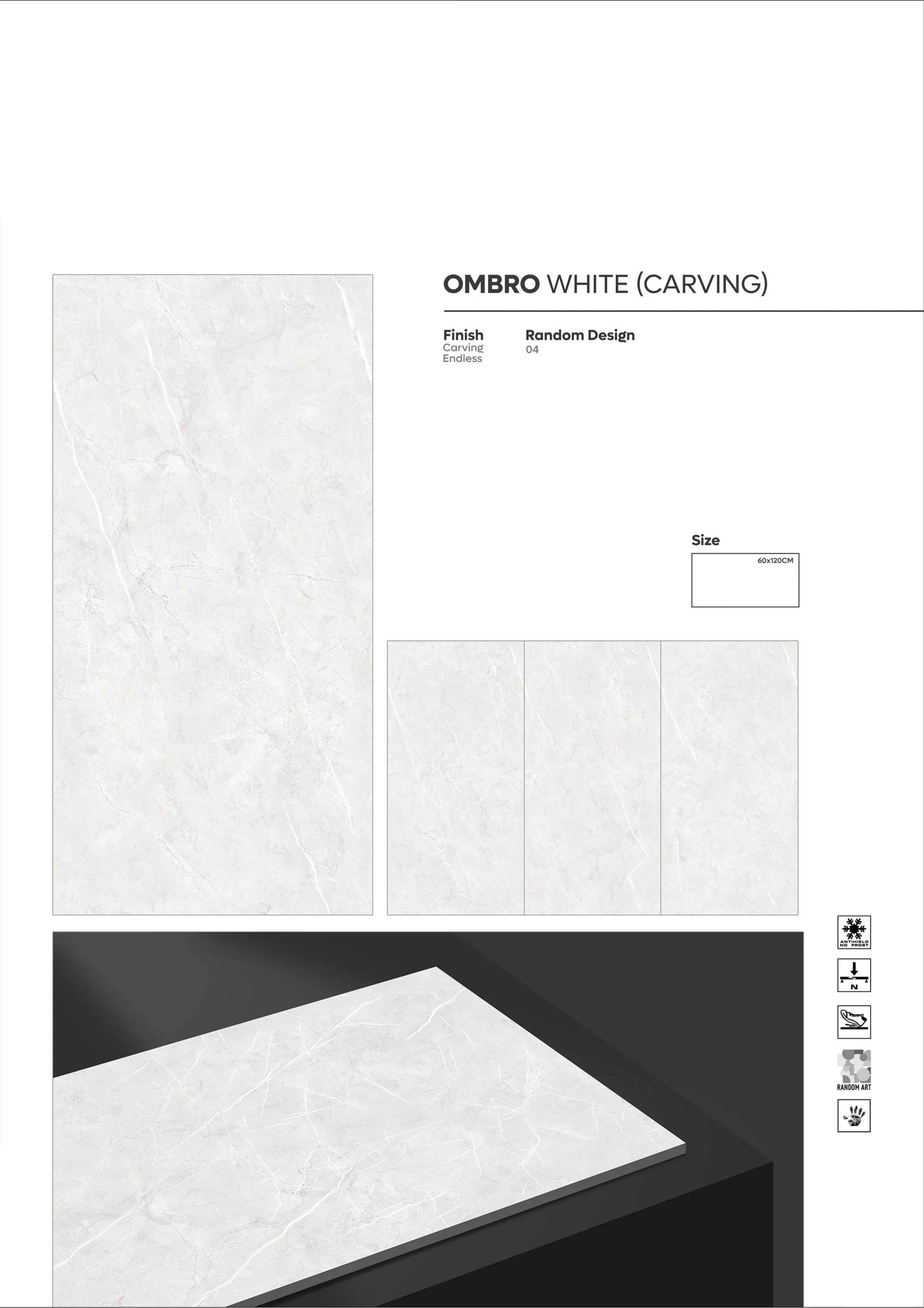 CARVING ENDLESS - Design 24 - 600x1200mm Carving