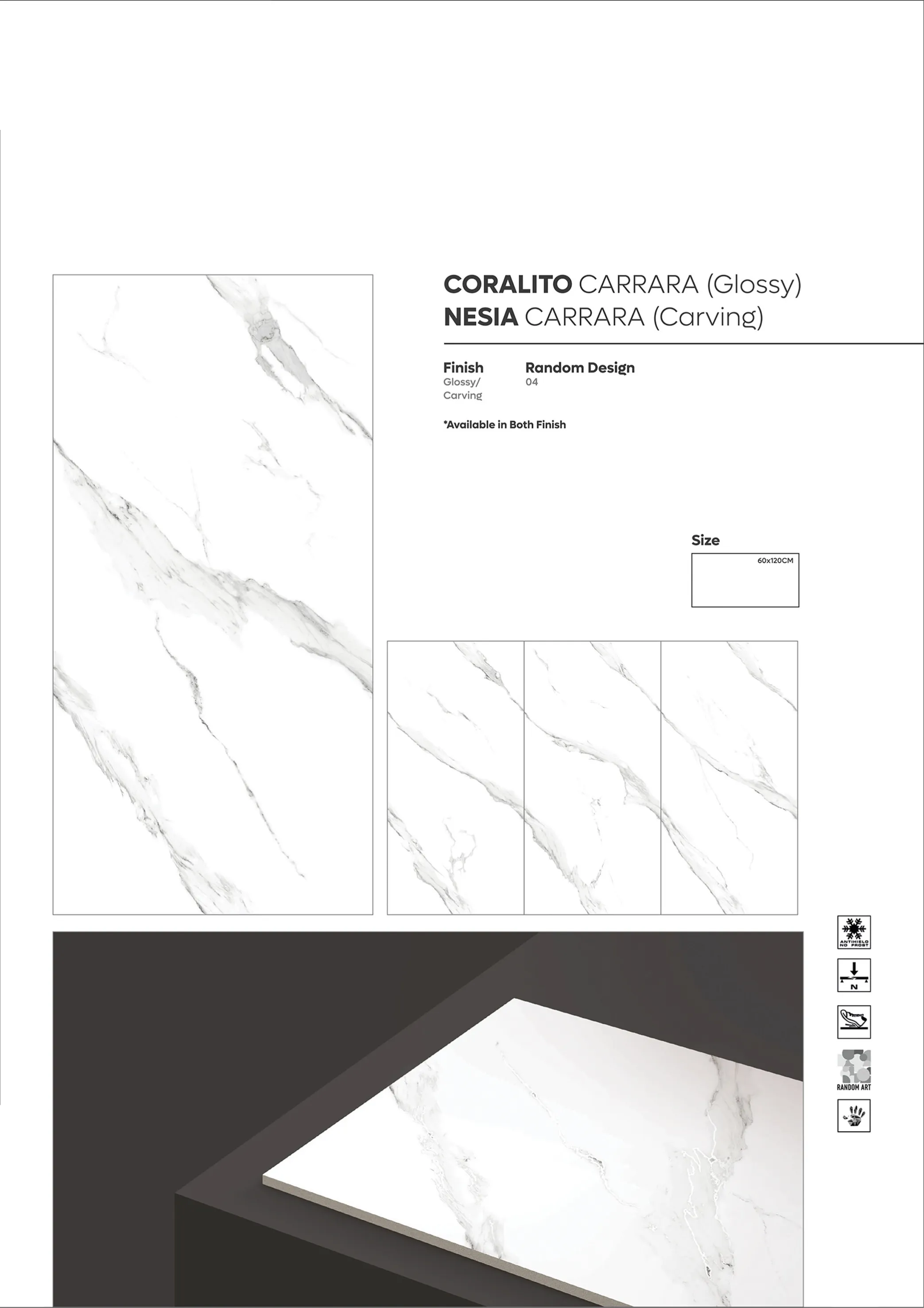 CARVING ENDLESS - Design 68 - 600x1200mm Carving