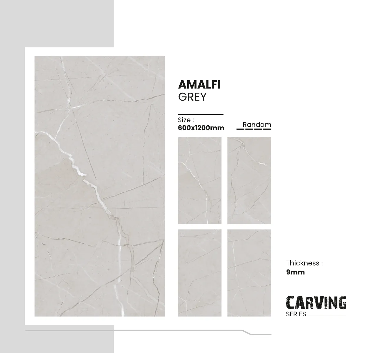 Carving Series Catalogue - Design 4 - 600x1200mm Carving