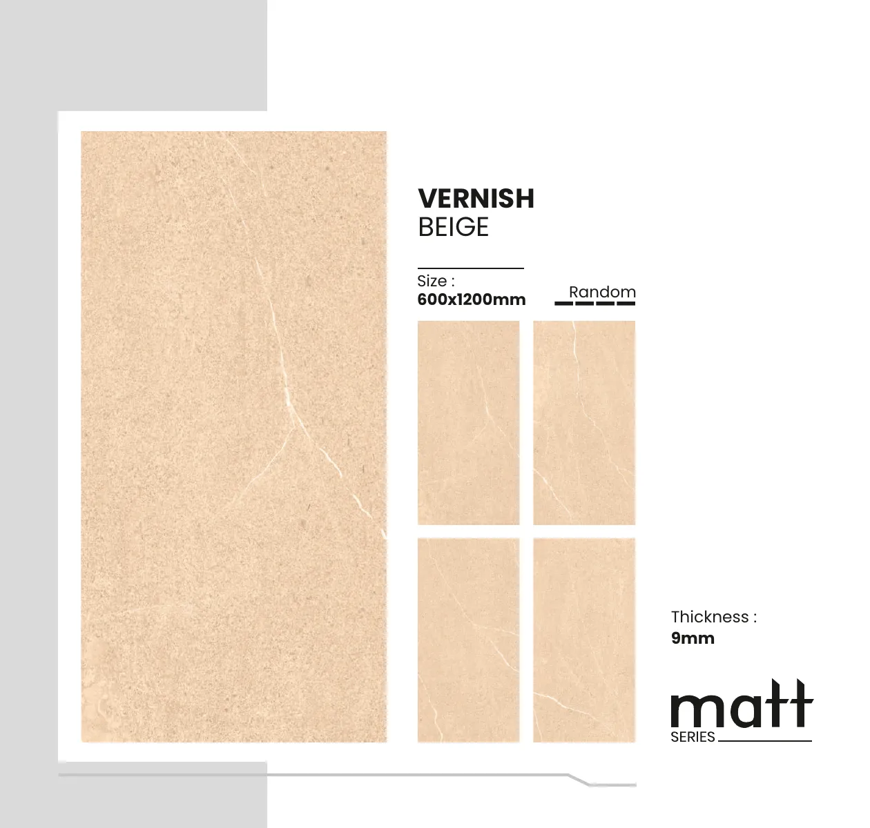 Matt Series Catalogue - Design 47 - 600x1200mm Matt