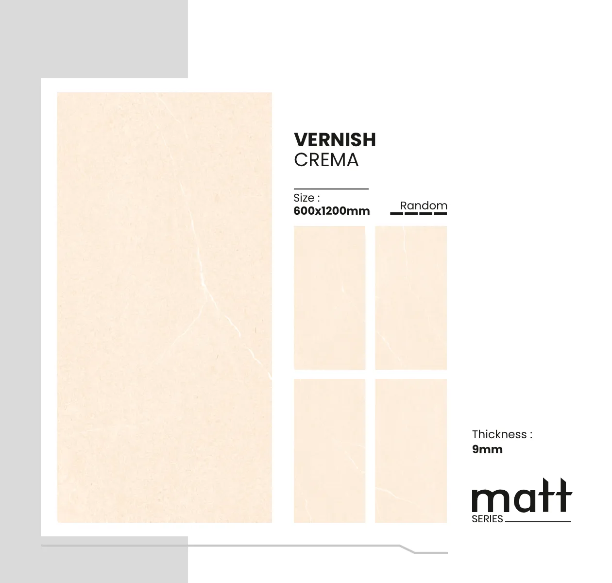 Matt Series Catalogue - Design 48 - 600x1200mm Matt