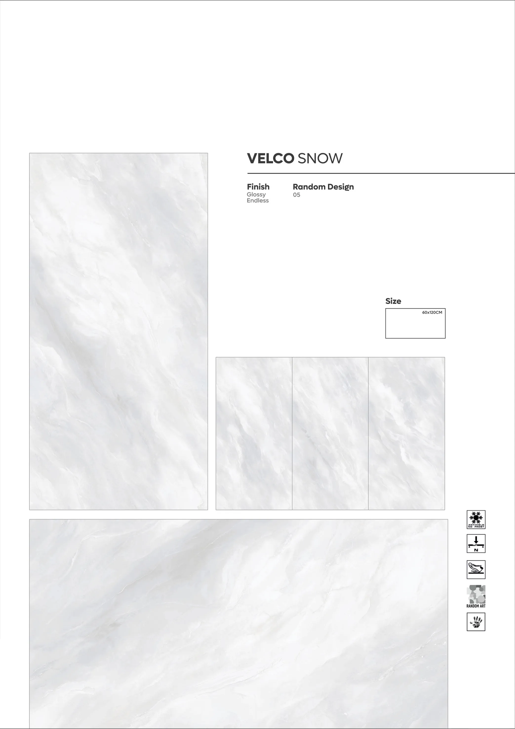NEW COLLECTION - Design 10 - 600x1200mm Glossy