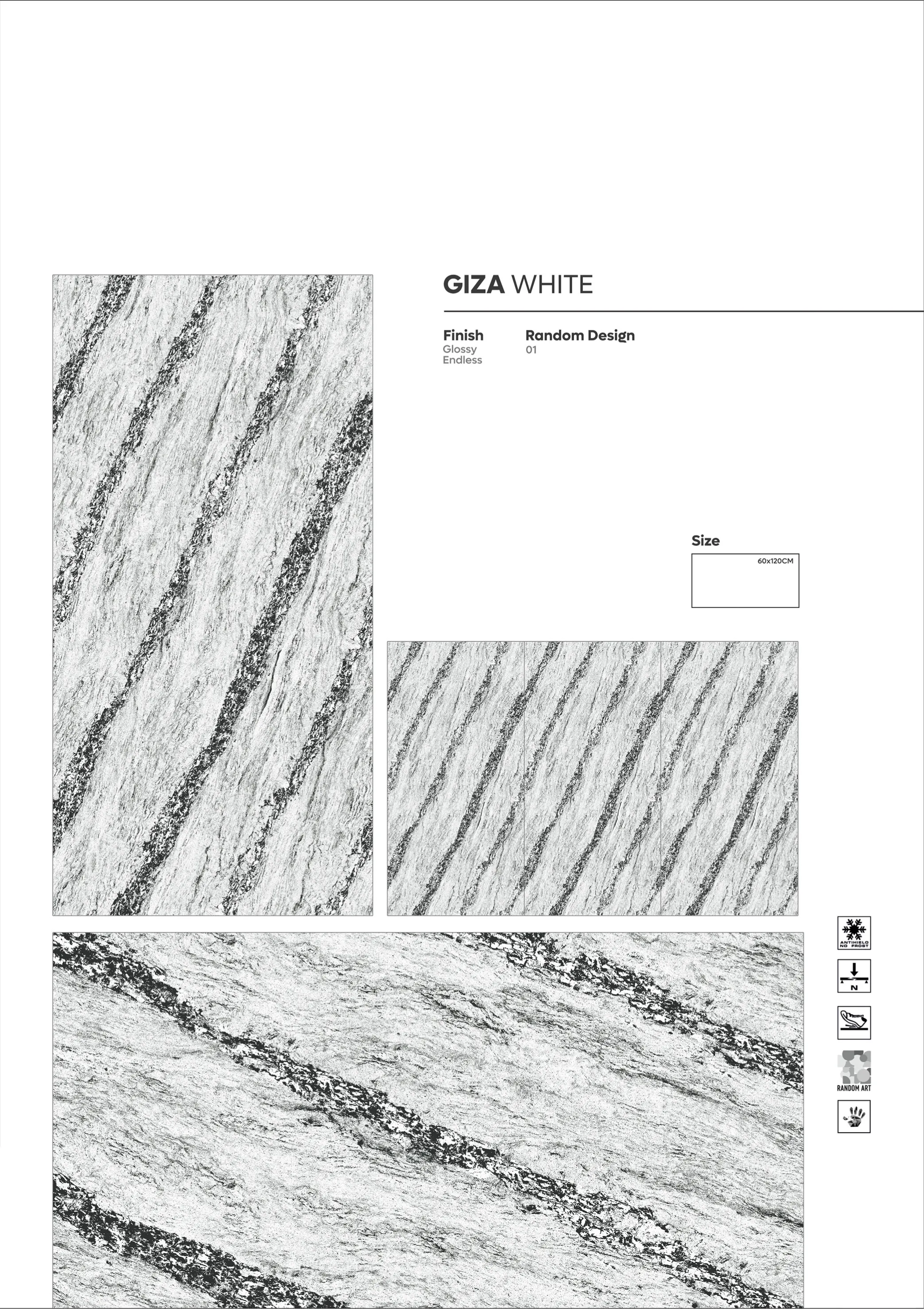 NEW COLLECTION - Design 17 - 600x1200mm Glossy