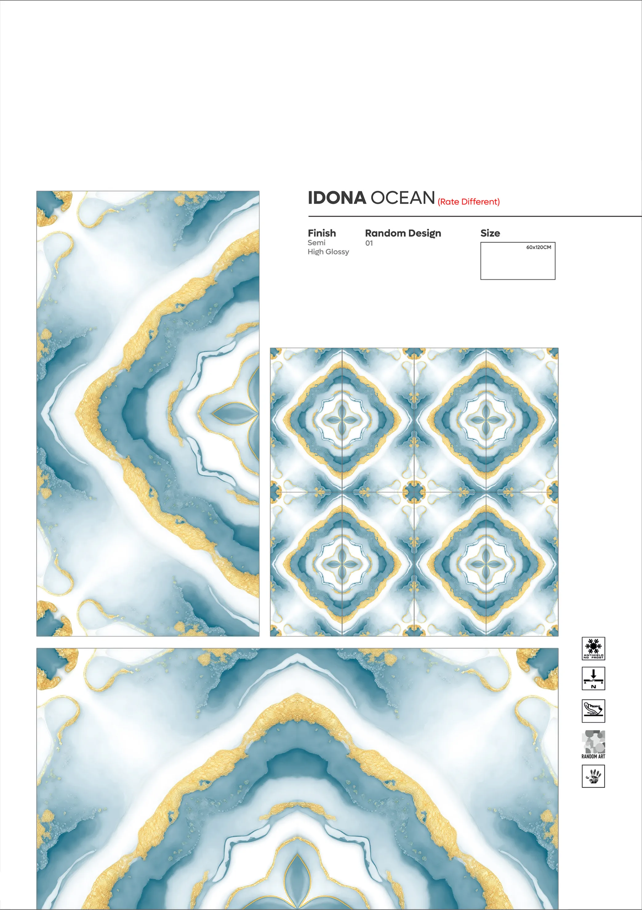 NEW COLLECTION - Design 41 - 600x1200mm Glossy