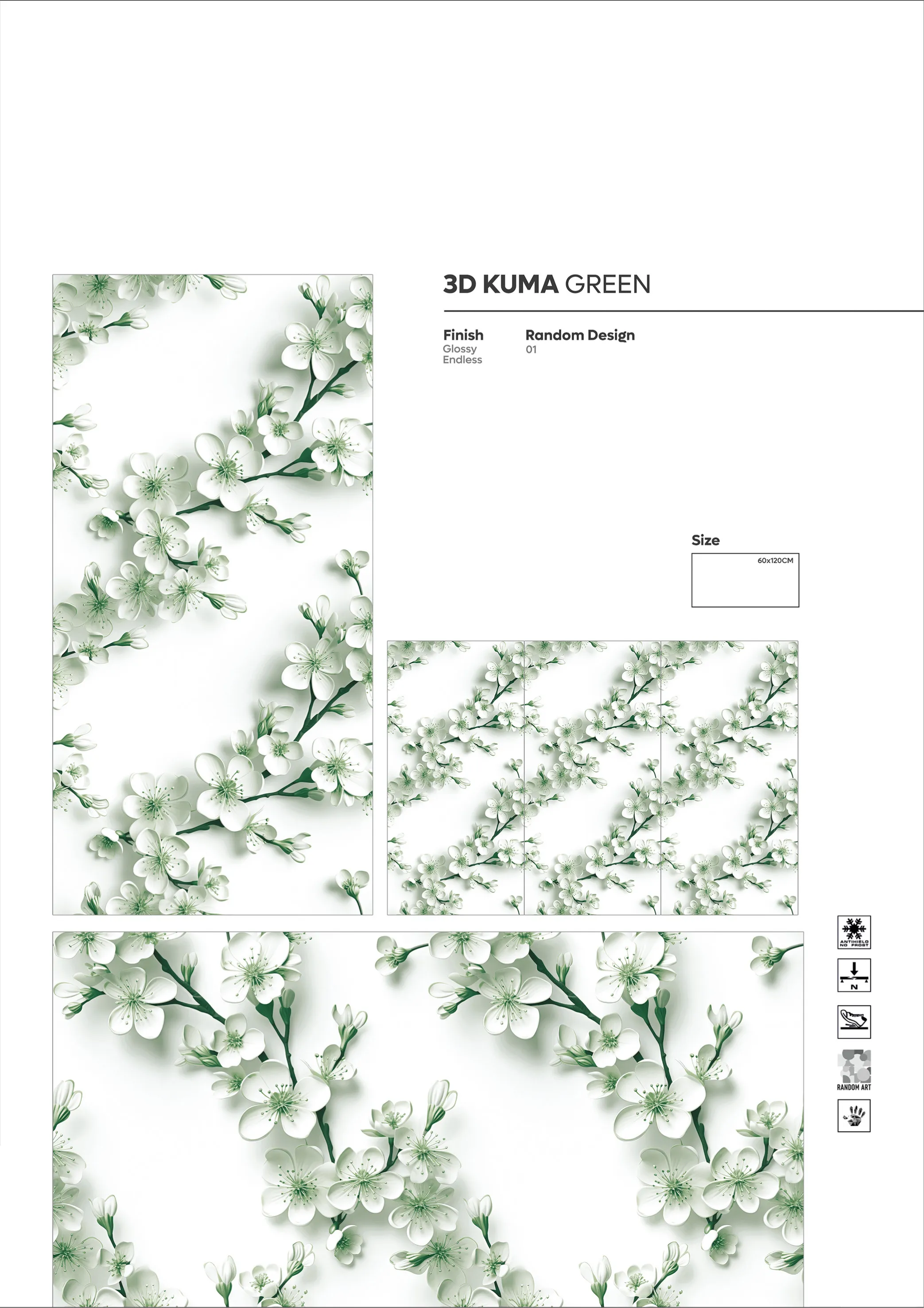 NEW COLLECTION - Design 58 - 600x1200mm Glossy