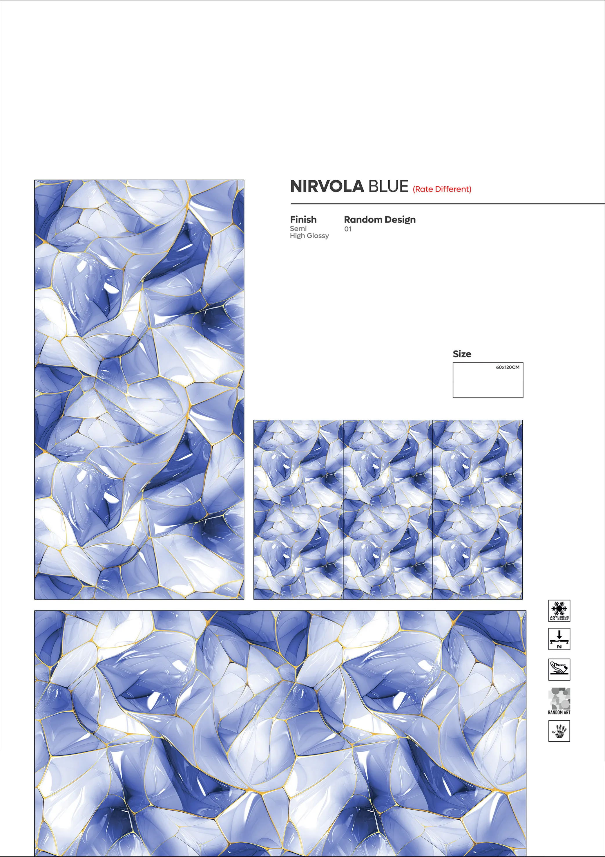 NEW COLLECTION - Design 61 - 600x1200mm Glossy