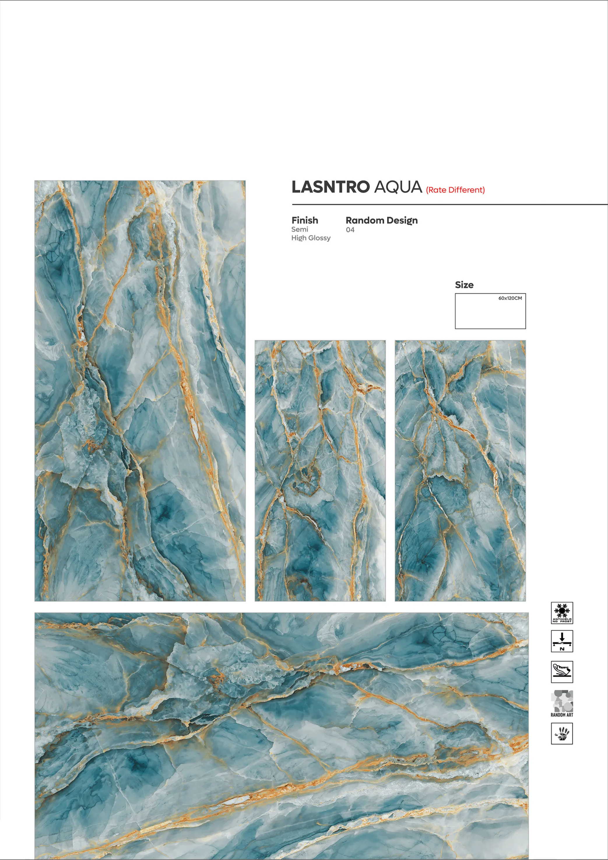 NEW COLLECTION - Design 72 - 600x1200mm Glossy