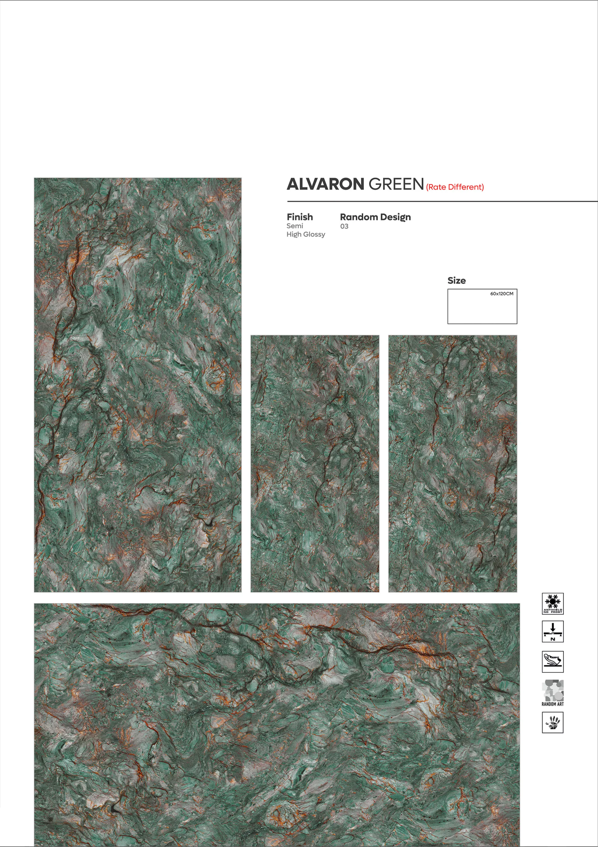 NEW COLLECTION - Design 77 - 600x1200mm Glossy