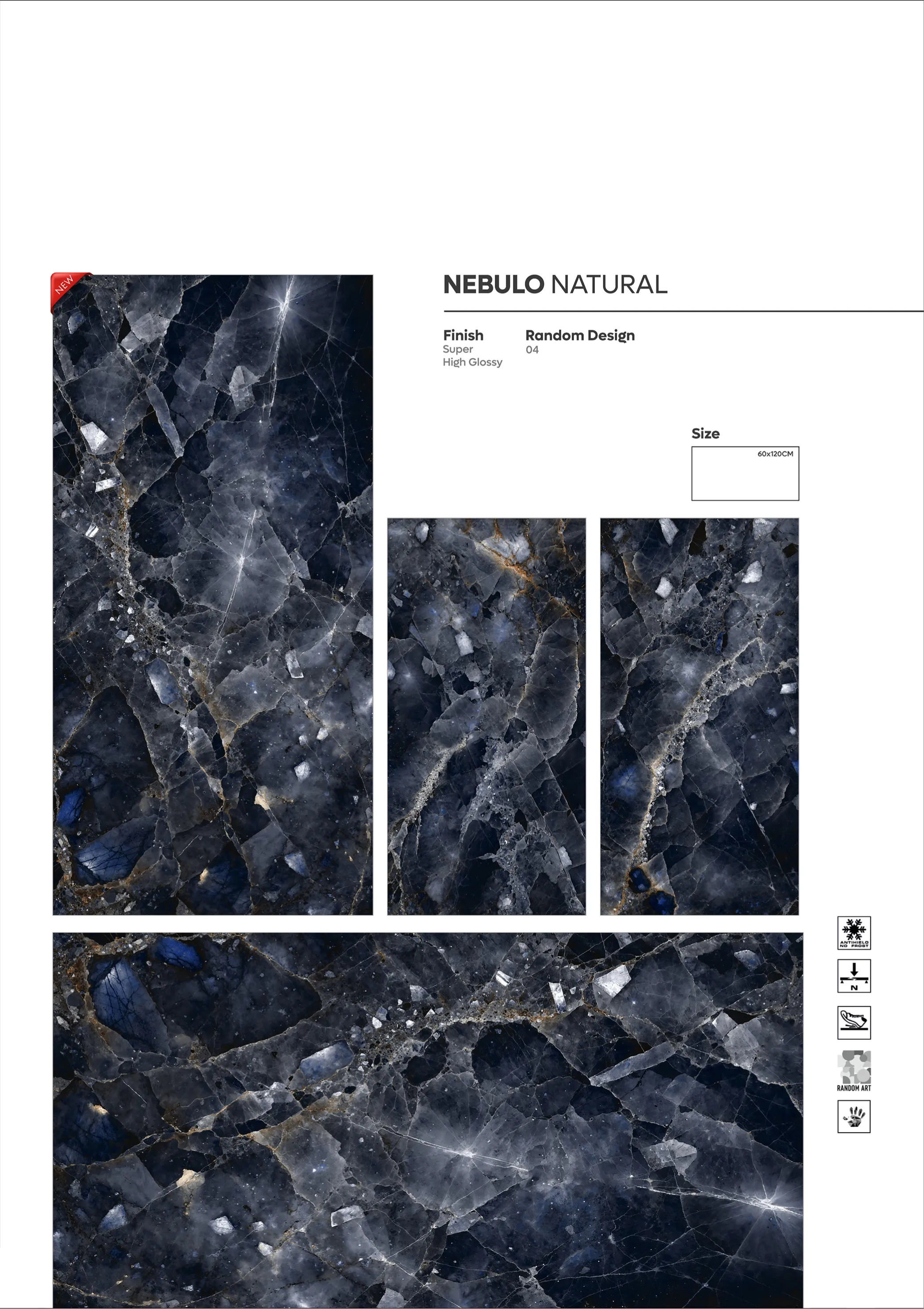 SUPER HIGHLOSSY VOl-2 - Design 9 - 600x1200mm Super High Gloss