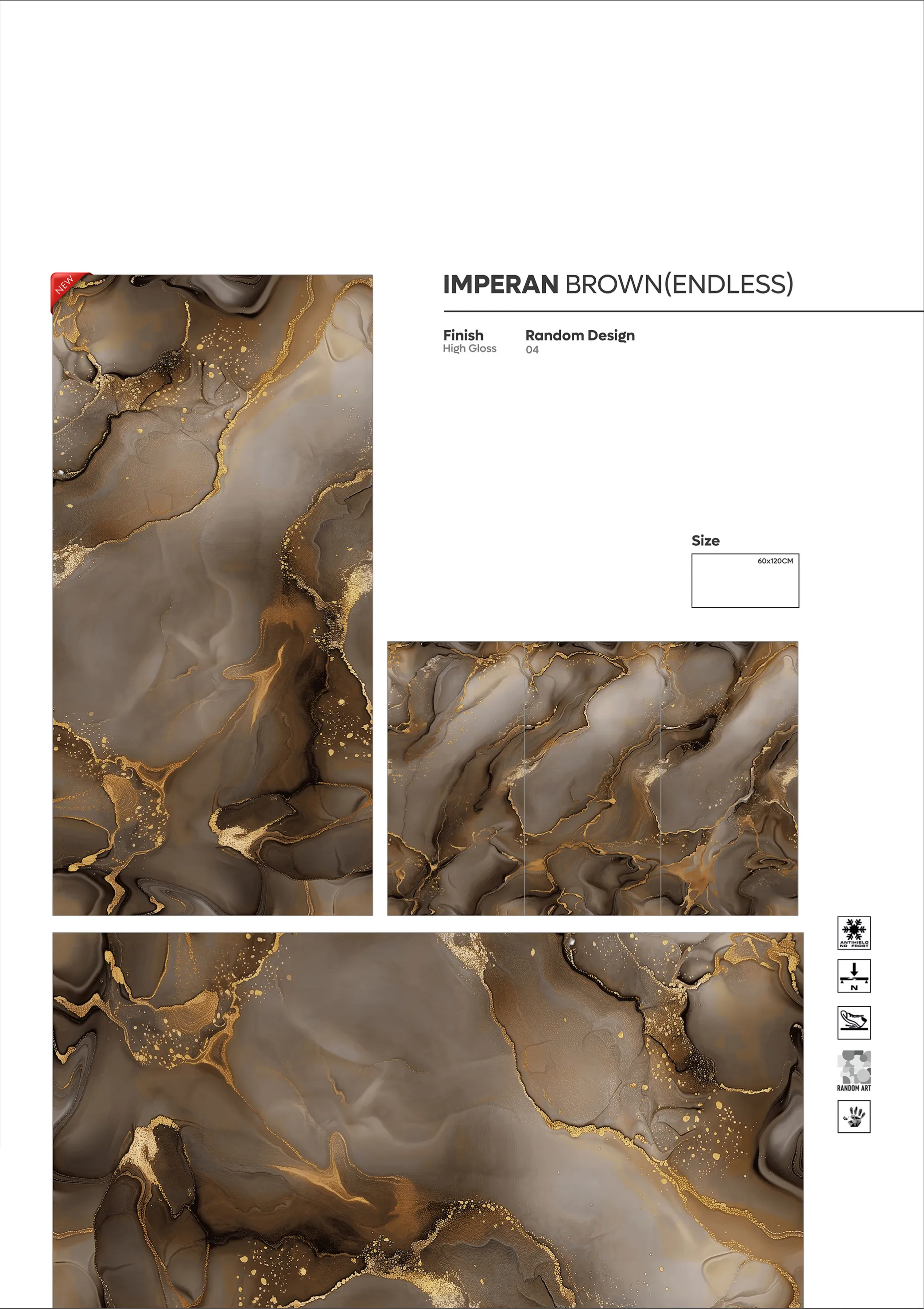 SUPER HIGHLOSSY VOl-2 - Design 27 - 600x1200mm Super High Gloss