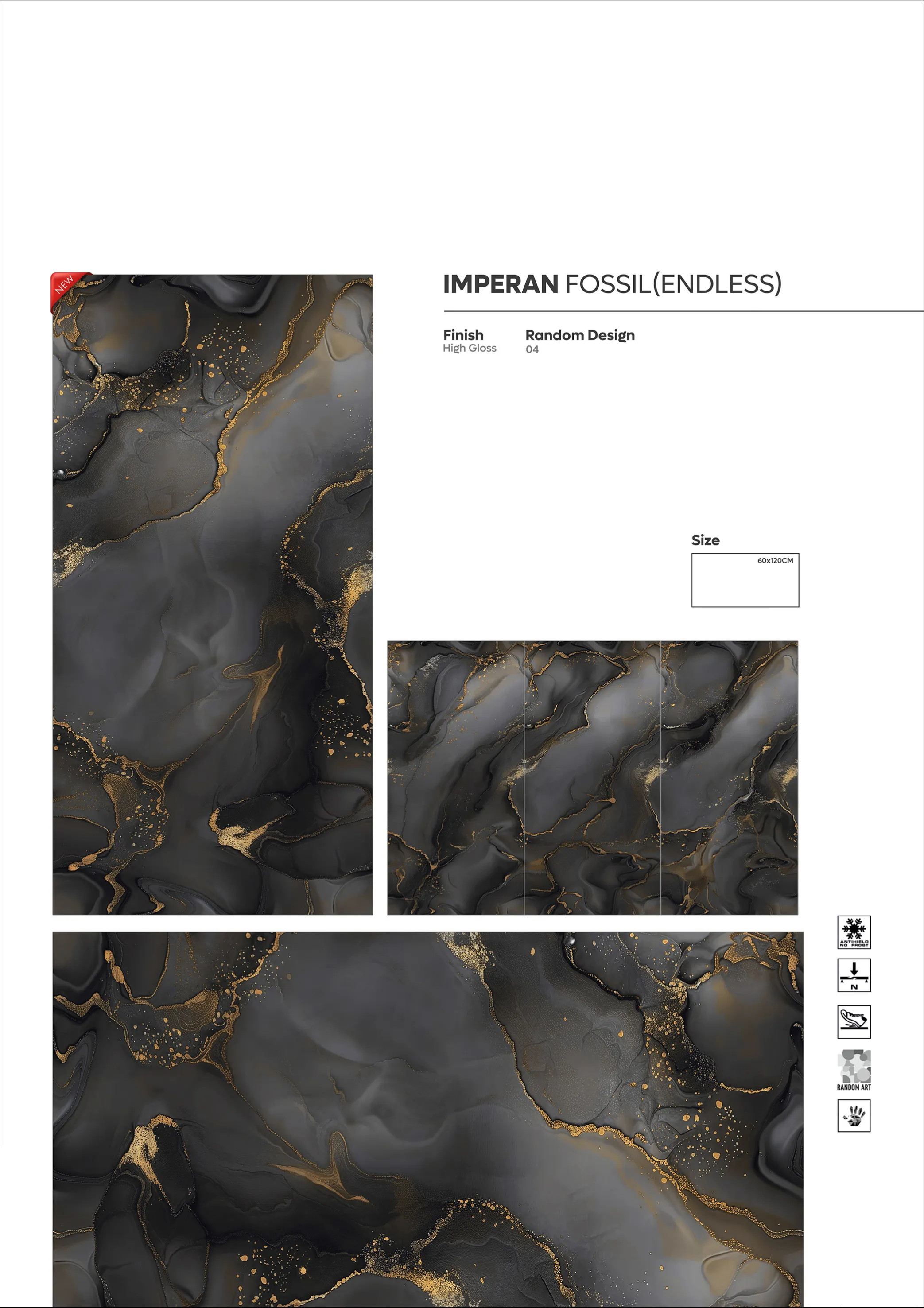 SUPER HIGHLOSSY VOl-2 - Design 28 - 600x1200mm Super High Gloss